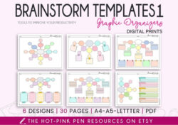 blank innovation brainstorming session meeting template doc