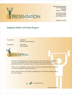 editable health and wellness program meeting template sample