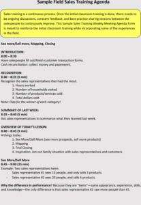 editable sales training workshop meeting template pdf