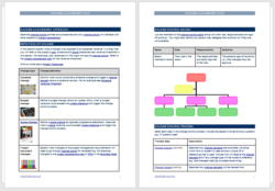 free blank change management planning meeting template doc