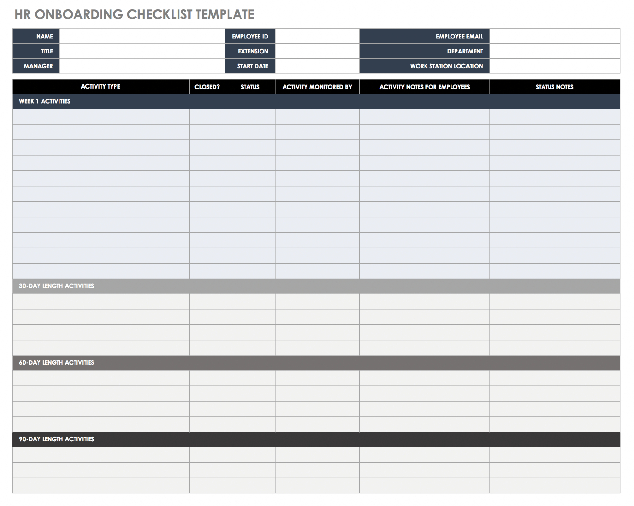 free blank client onboarding process meeting template word