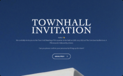 free blank company wide town hall meeting template pdf