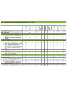 free blank financial audit preparation meeting template