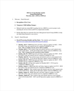 free editable annual budget planning meeting template pdf