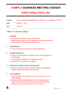 free editable brand positioning session meeting template doc