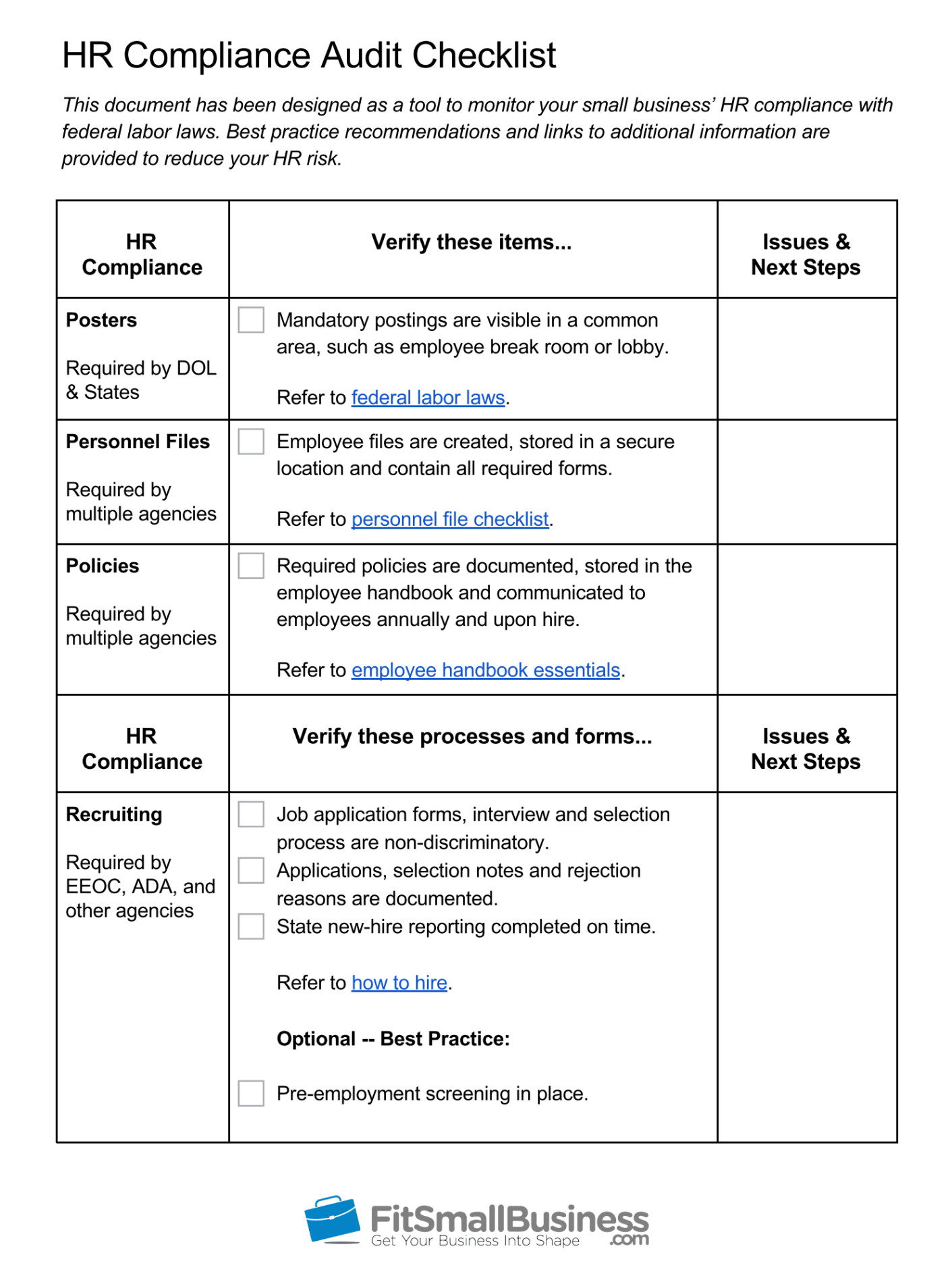 free printable compliance policy update meeting template word