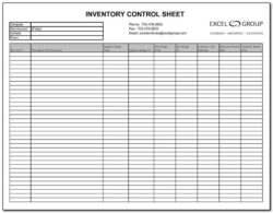 free printable inventory management planning meeting template excel