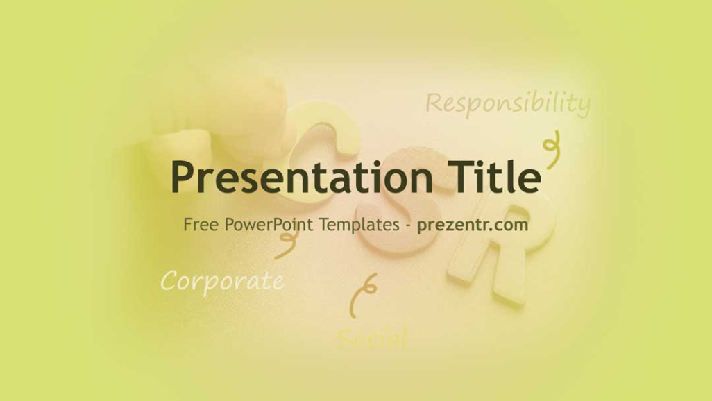 free sample corporate social responsibility meeting template sample