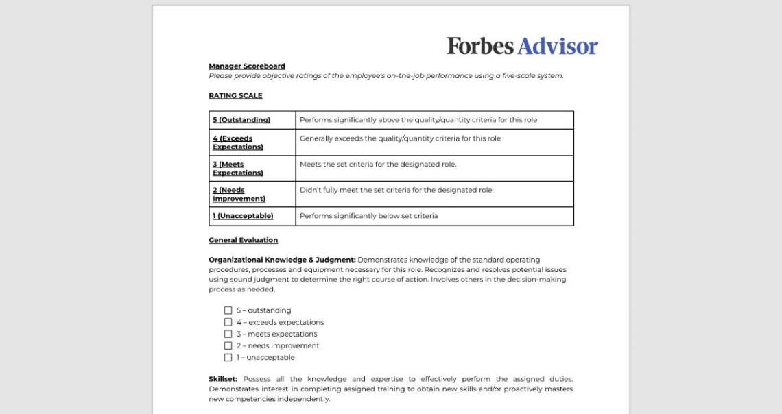 free sample financial performance review meeting template word