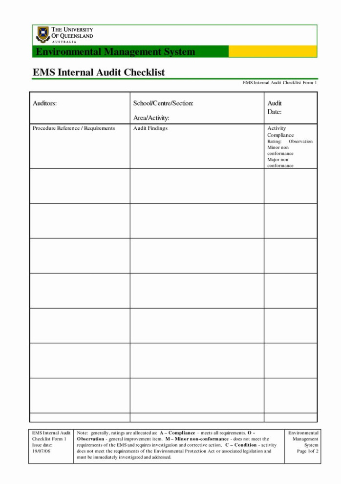 printable internal audit findings review meeting template