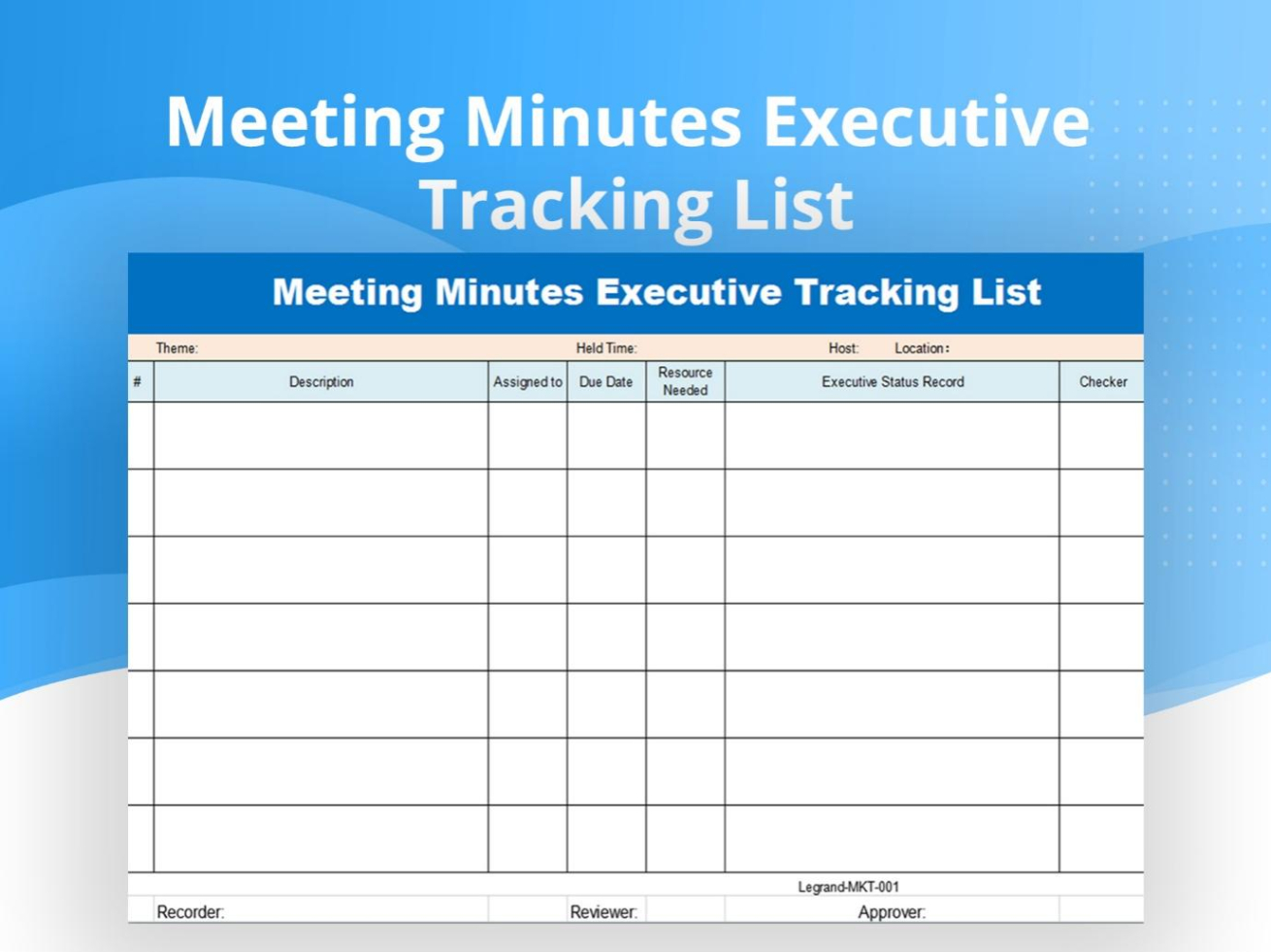 free editable project manager meeting minutes template excel