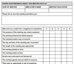 free sample questions employee one on one meeting template doc