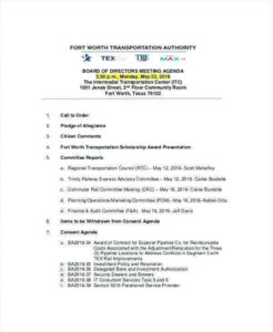 printable audit committee meeting minutes template word