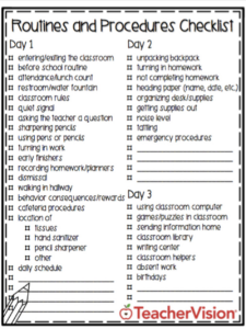 Free Printable Beginning Of The Year Teacher Goal Meeting Template Excel