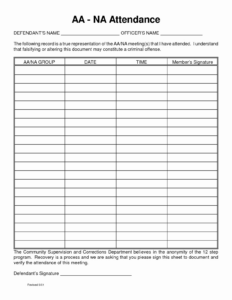 Free Printable Condominium Meeting Sign In Sheet Template Word