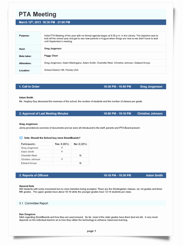 Free Printable Pta Meeting Sign In Sheet Template Sample