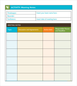 Free Sample Customer Meeting Summary Template Pdf