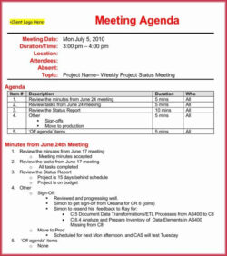 Free Sample Salon Staff Meeting Template Pdf