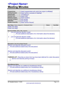 Printable Company Team Meeting Recap Template Pdf