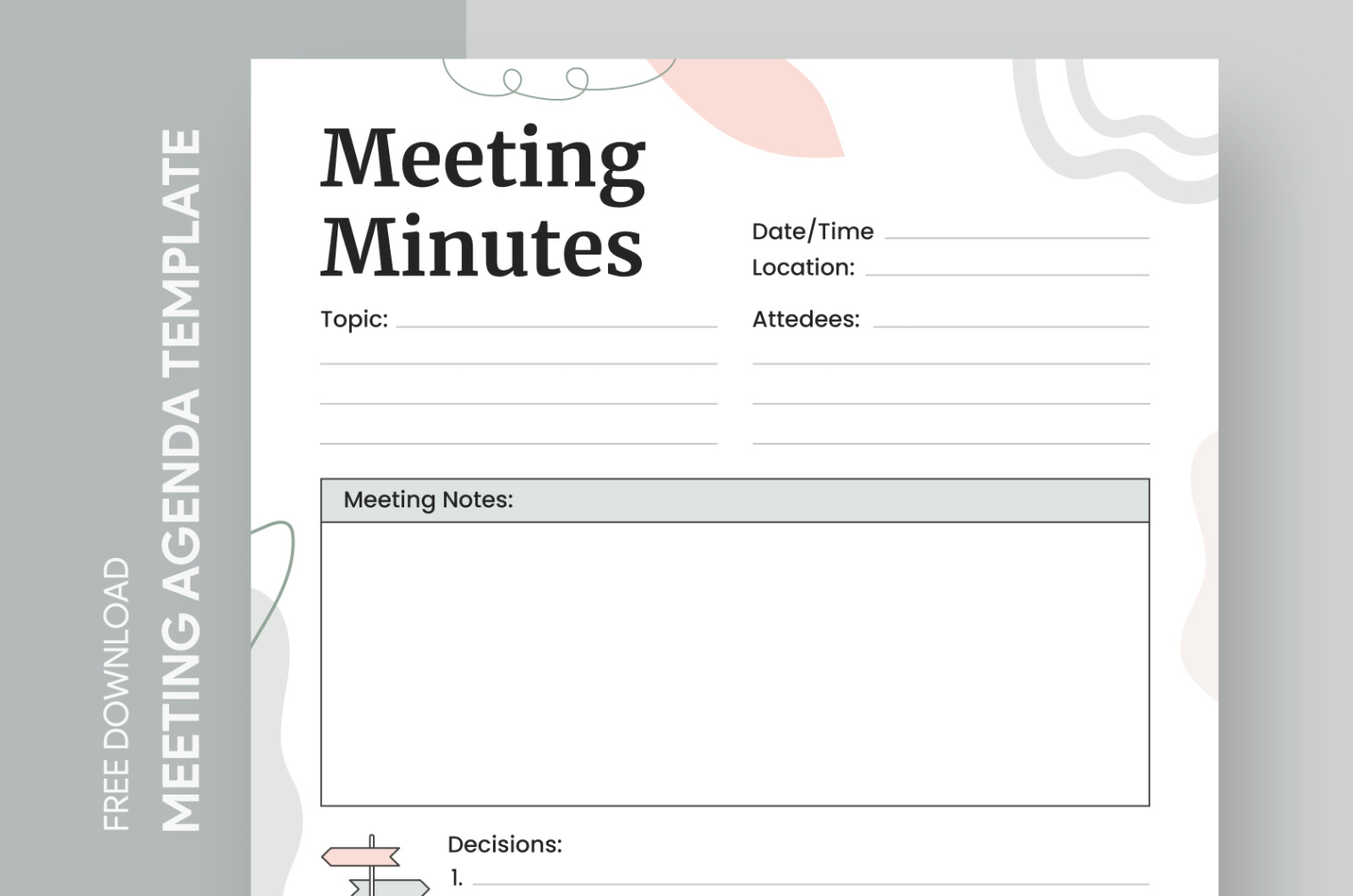 Sample Board Meeting Minutes With Action Items Template Excel