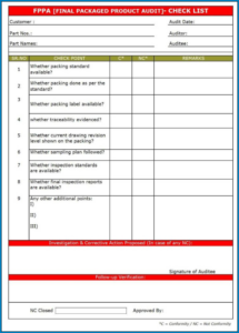 Sample Meeting Audit Review Template Pdf