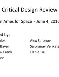 Critical Design Review June 4 Ppt Download Critical Design Review Presentation Template Pdf