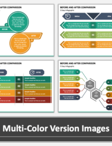 Editable Before And After Comparison Powerpoint Template  Ppt Slides Before And After Presentation Template Example