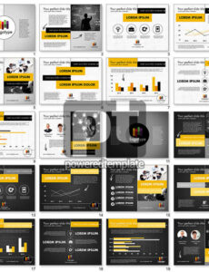 Editable Dark And Yellow Presentation Template For Powerpoint Presentations Download Now 02178 Black And Yellow Presentation Template Excel