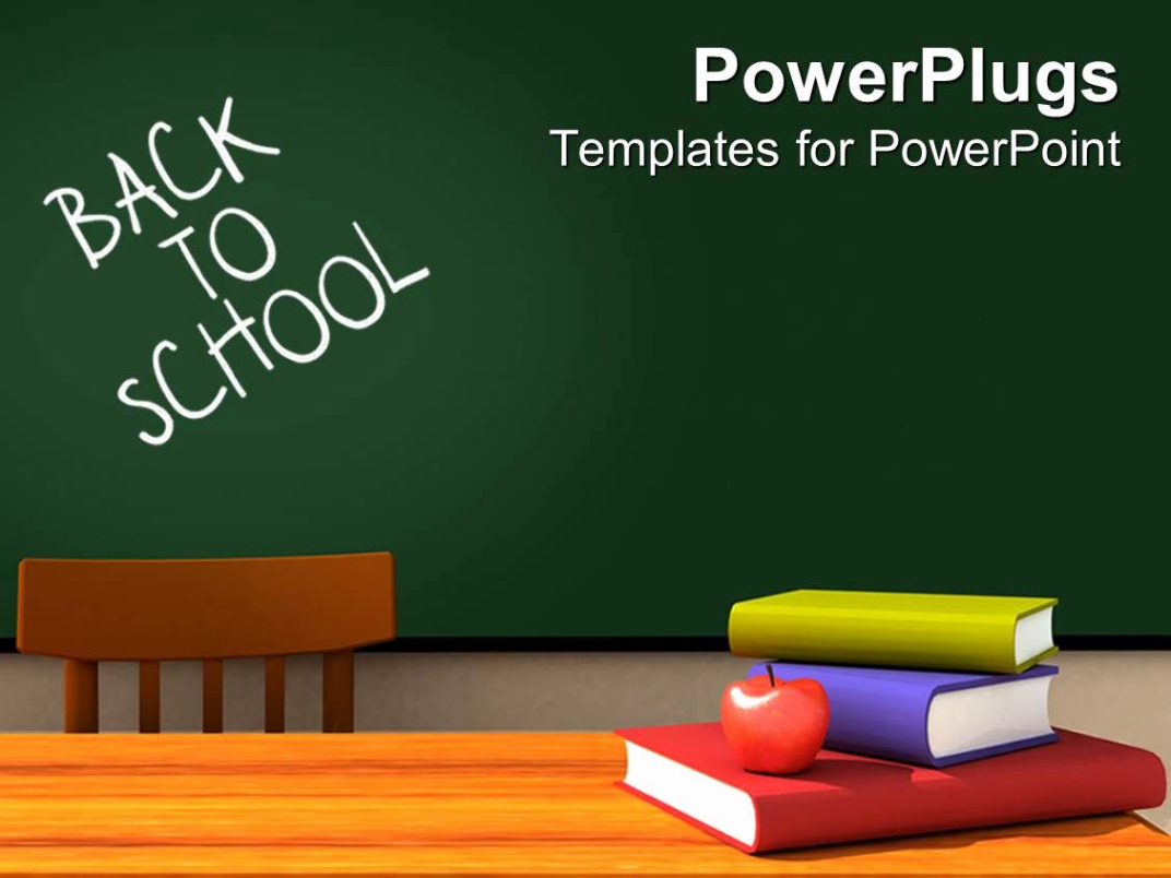 Editable Free School Powerpoint Template  School Powerpoint Templates Powerpoint Template Free Back To School Night Presentation Template Sample