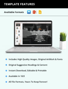 Editable Real Estate Listing Presentation Template In Powerpoint Keynotes Google Slides  Download Real Estate Listing Presentation Template Pdf