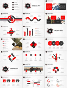 Free Business Infographic  31 Best Red Black Business Design Powerpoint Black And Red Presentation Template Doc