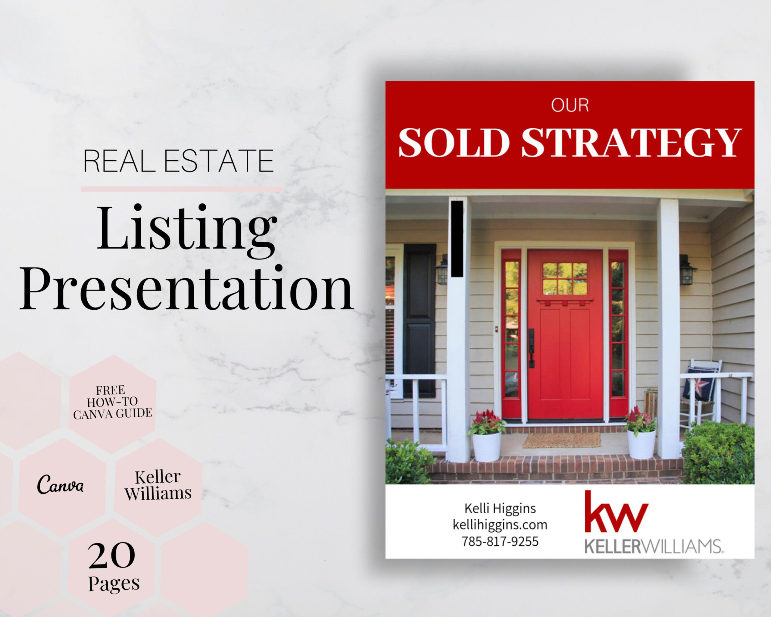 Free Listing Presentation Packet Keller Williams Kw Real Estate  Etsy  Listing Presentation Real Estate Listing Presentation Template Doc