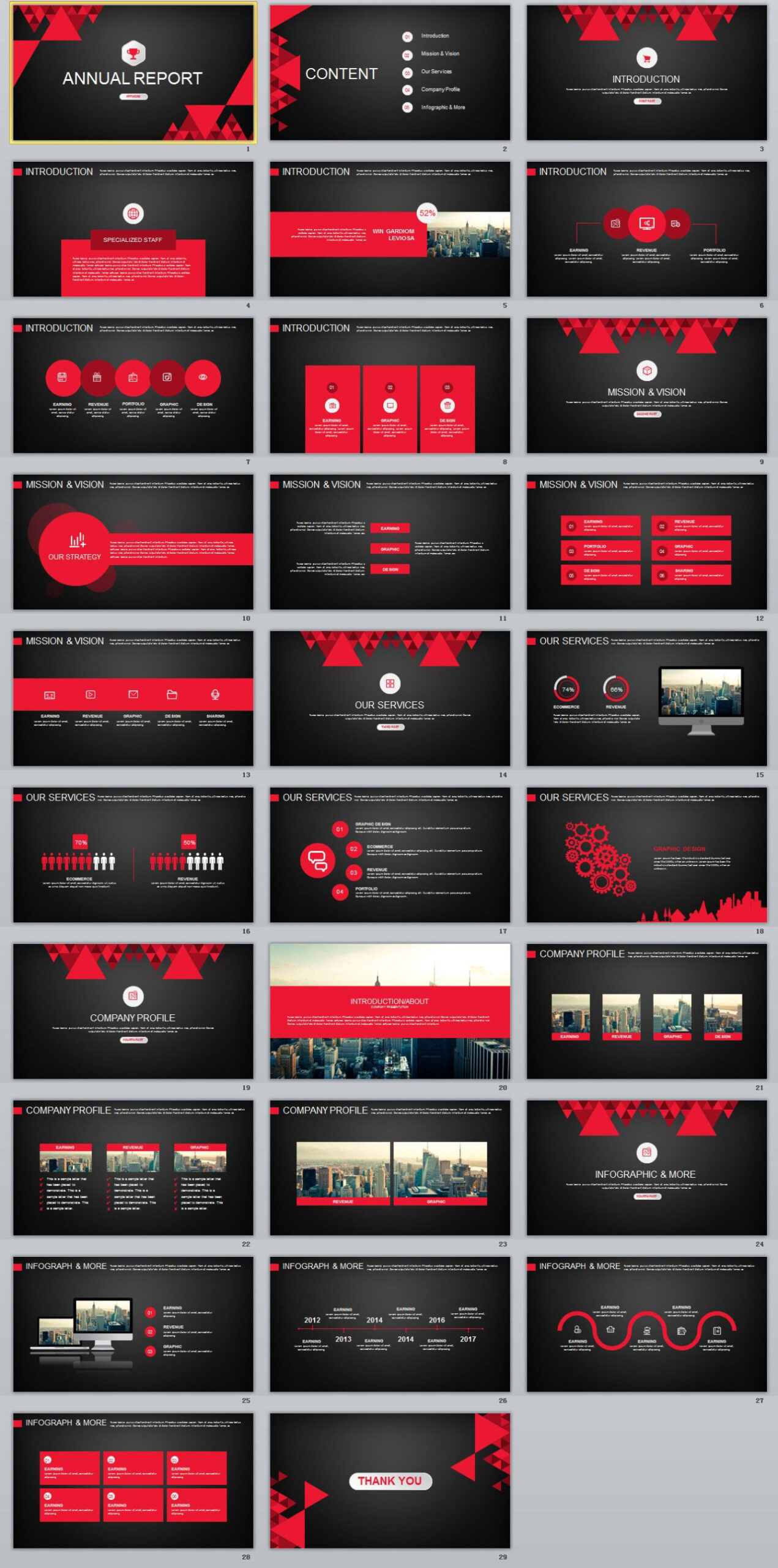 Free Powerpoint Backgrounds Black And Red Black And Red Presentation Template Example