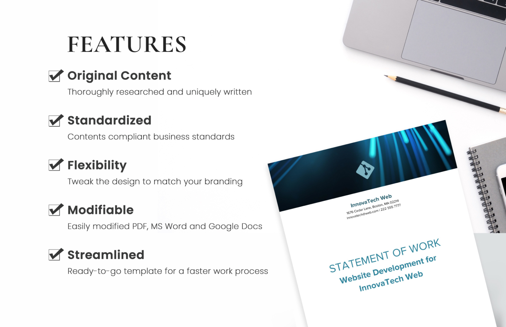 free scope of work statement template in word pdf google docs  download  template scope of work statement template excel