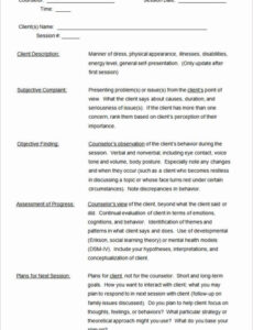 Free Social Work Case Notes Template Best Of Soap Note Template Therapy  Counseling Techniques Social Work Case Presentation Template Pdf