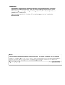 personal  conflict of interest disclosure statement template in word no conflict of interest statement template pdf