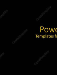 Premium Template For Powerpoint  Google Slides 13434 Black And Yellow Presentation Template