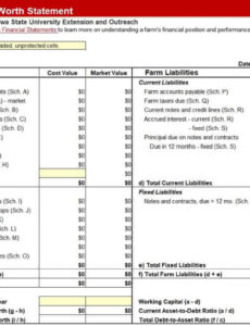 printable 7 best net worth statement excel templates  excel templates personal net worth statement template pdf