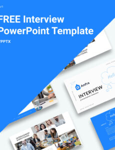 Printable Free Powerpoint Template For Interview Presentation 10 Minute Interview Presentation Template Doc