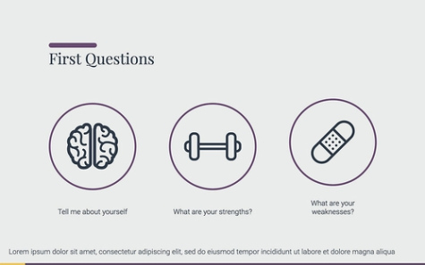 Printable Interview Presentation Template  Free Pdf  Ppt Download 10 Minute Interview Presentation Template Example