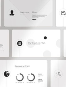 Printable Minimal Black And White Presentation Templatemonster  Vrogueco Black And White Presentation Template Excel