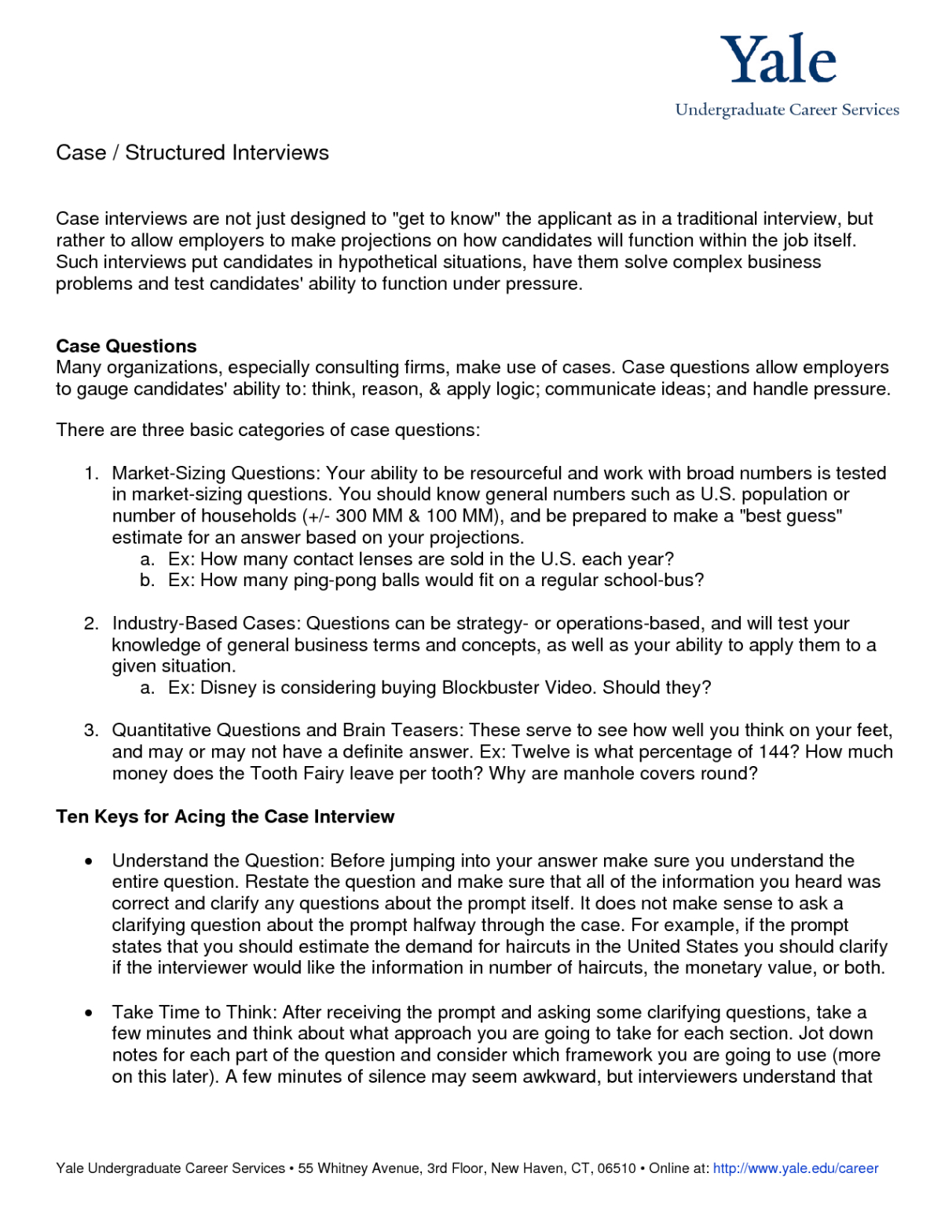 Printable Solution Interview Case Study Example  Studypool Case Study Interview Presentation Template