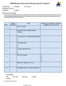 Sample Board Meeting Minutes With Action Items Template Pdf