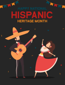 Sample Free Happy Heritage Templates  Examples  Edit Online  Download  Template Hispanic Heritage Month Presentation Template