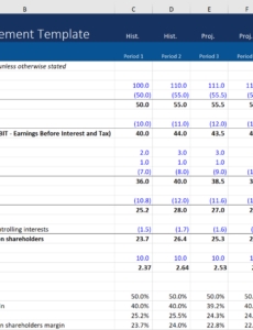 sample income statement template  free download  financial edge balance sheet and income statement template pdf