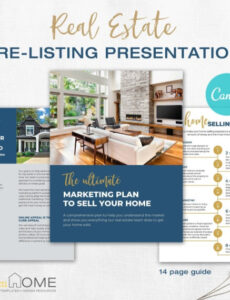 Sample Real Estate Canva Listing Presentation Template  Etsy Uk Commercial Real Estate Listing Presentation Template Sample