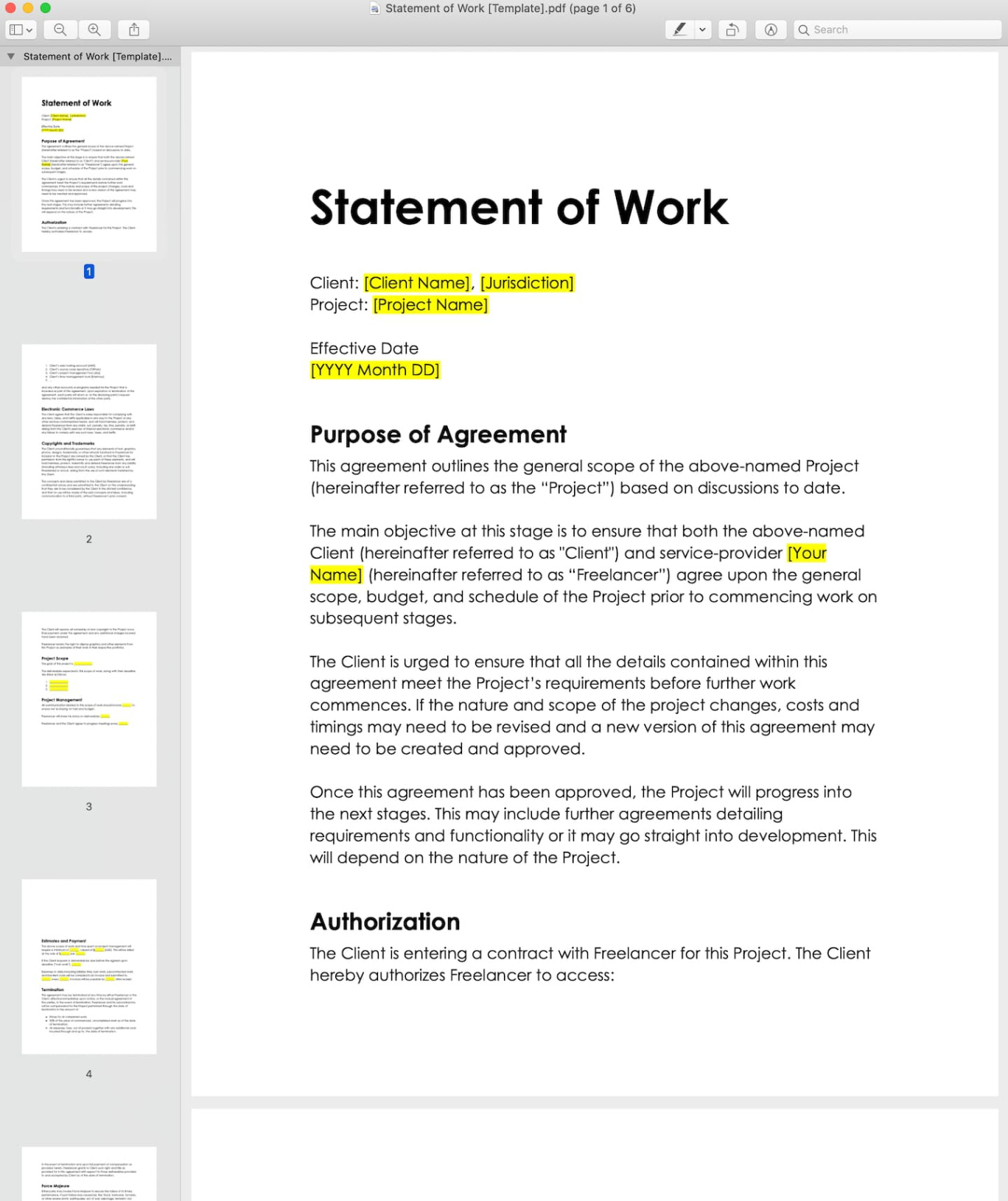 sample statement of work template consulting statement of work template word