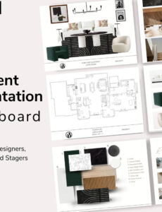 Client Presentation Template Interior Design Moodboard  Etsy Canada Interior Design Client Presentation Template Sample