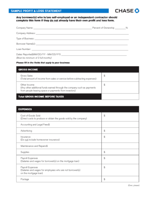 editable income statement template for self employed self employment income statement template word