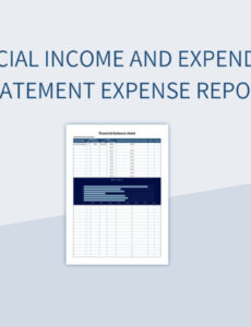 free financial income and expenditure statement expense report excel income and expenditure statement template word